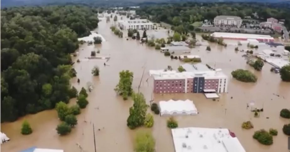 flooding in NC by Helene 2024