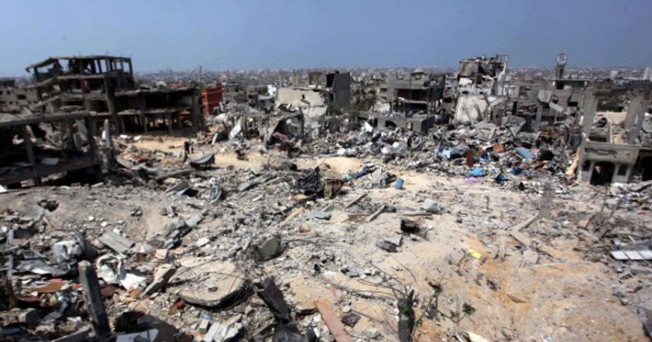 gaza destroyed buildings