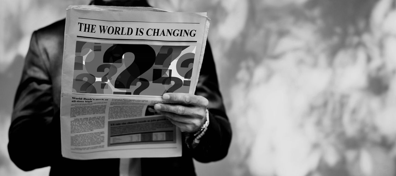 reading newspaper - pixabay