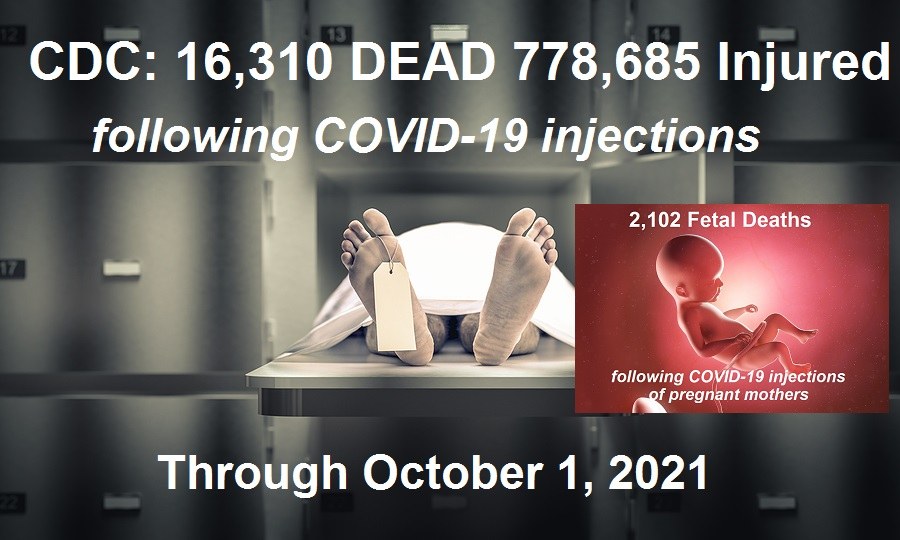 CDC VAERS 10.1.21 fetal