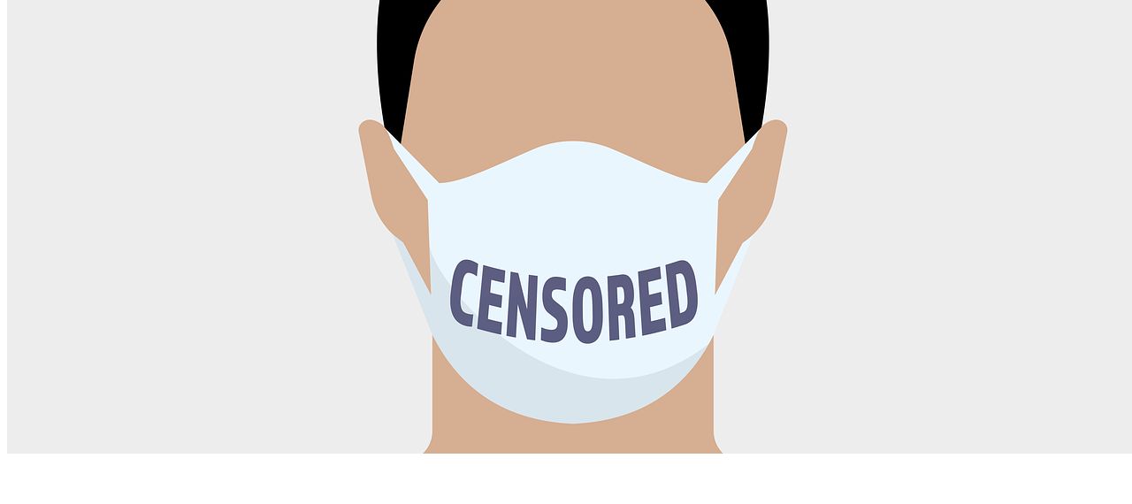 masked and censored pixabay