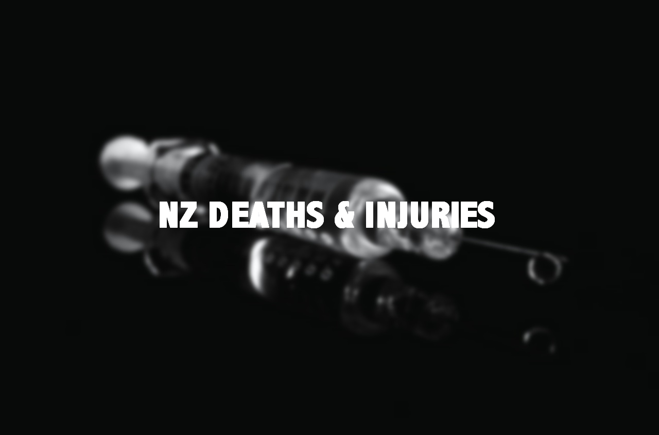 Injection NZ deaths