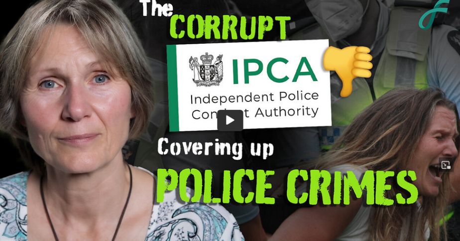 screenshot of Jeanette Wilson on IPCA Corruption Liz Gunn vid