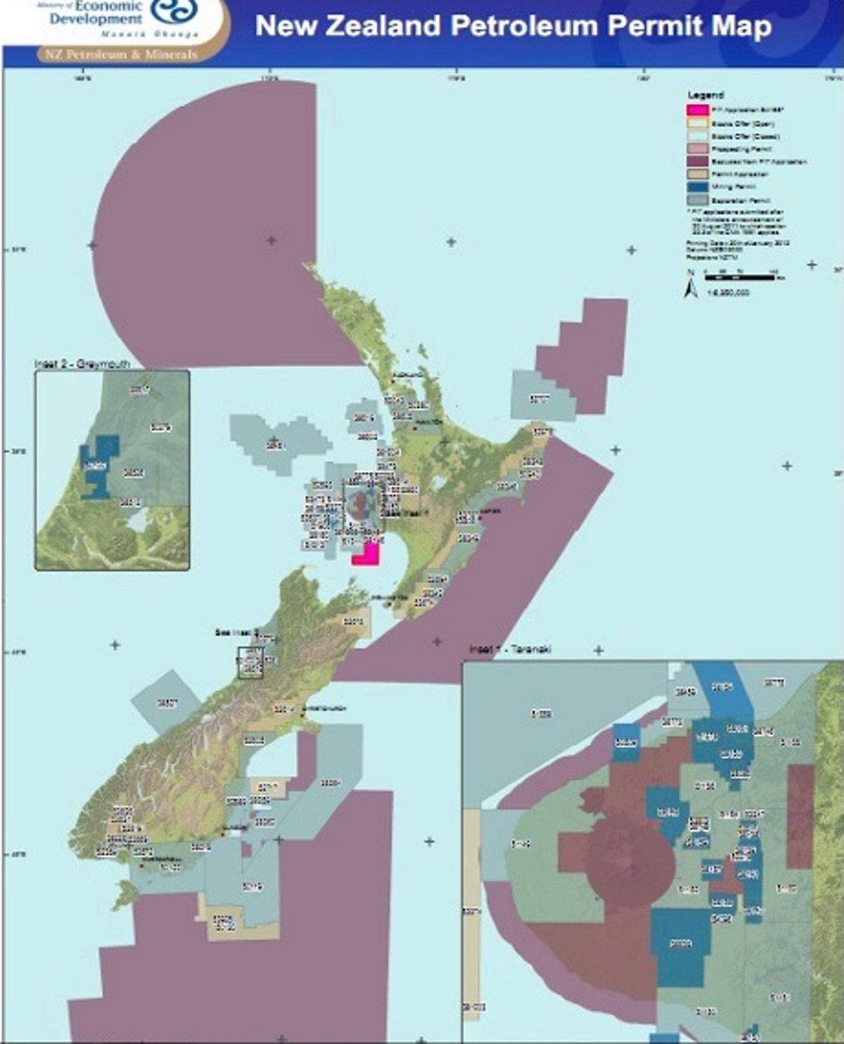 NZ PETROLEUM PERMIT