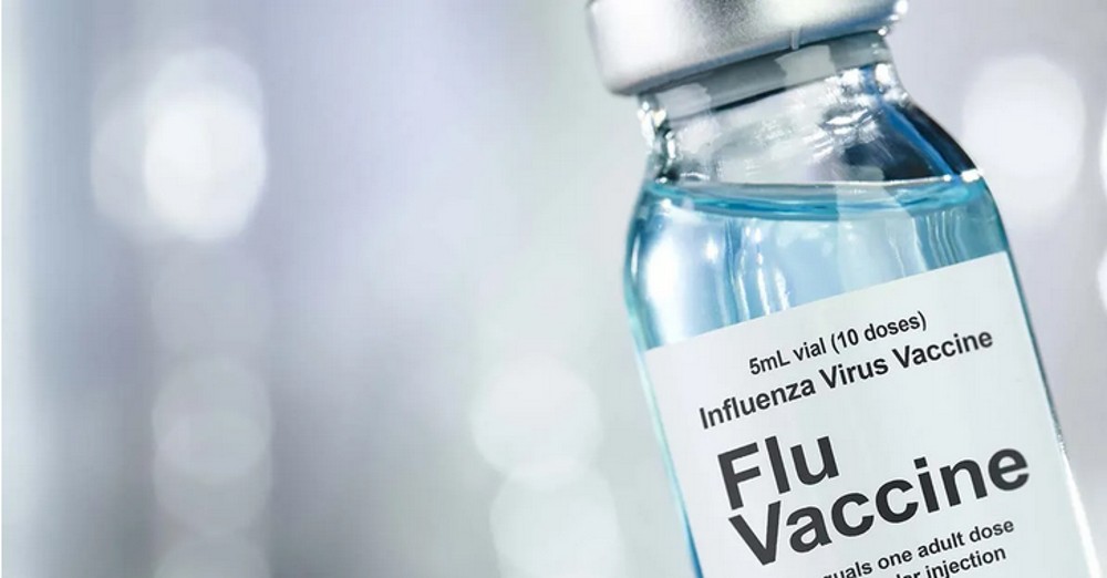flu vaccine vial