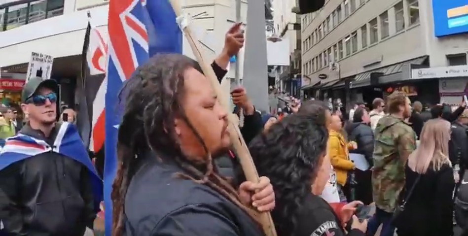 Freedom Fighters March on Parliament in New Zealand 16 December 2021